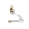 Zinc Alloy Tubular Cam Lock Chrome Finish Brass Keys 360 Degree Rotation