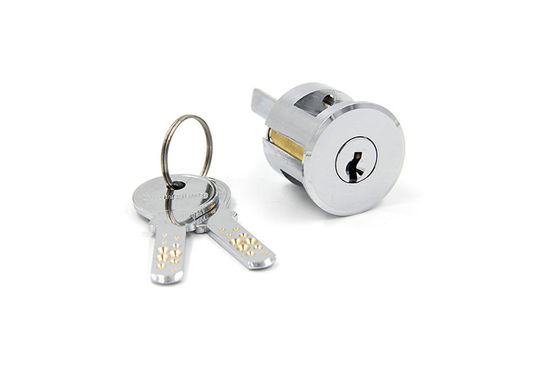 Durable Rim Cylinder Lock Anti Theft Brass Metal Material Fashionable