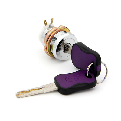 D32mm * L21.3mm Safe Cam Lock , Plastic Keyed Cam Lock For Safe Box