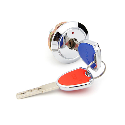 Novel Design Wardrobe Locks 48mm Head Diameter Chrome Plated Reliable