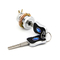 Stainless Steel Drawer Cam Lock Electronic Key Chrome Finish With Matching Screw