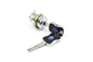 Stainless Steel Drawer Cam Lock Electronic Key Chrome Finish With Matching Screw