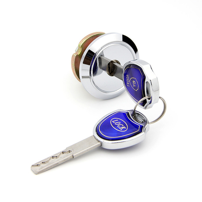 48mm Head Diameter Key Cylinder Lock Ss Key For Bedroom Wall Closet